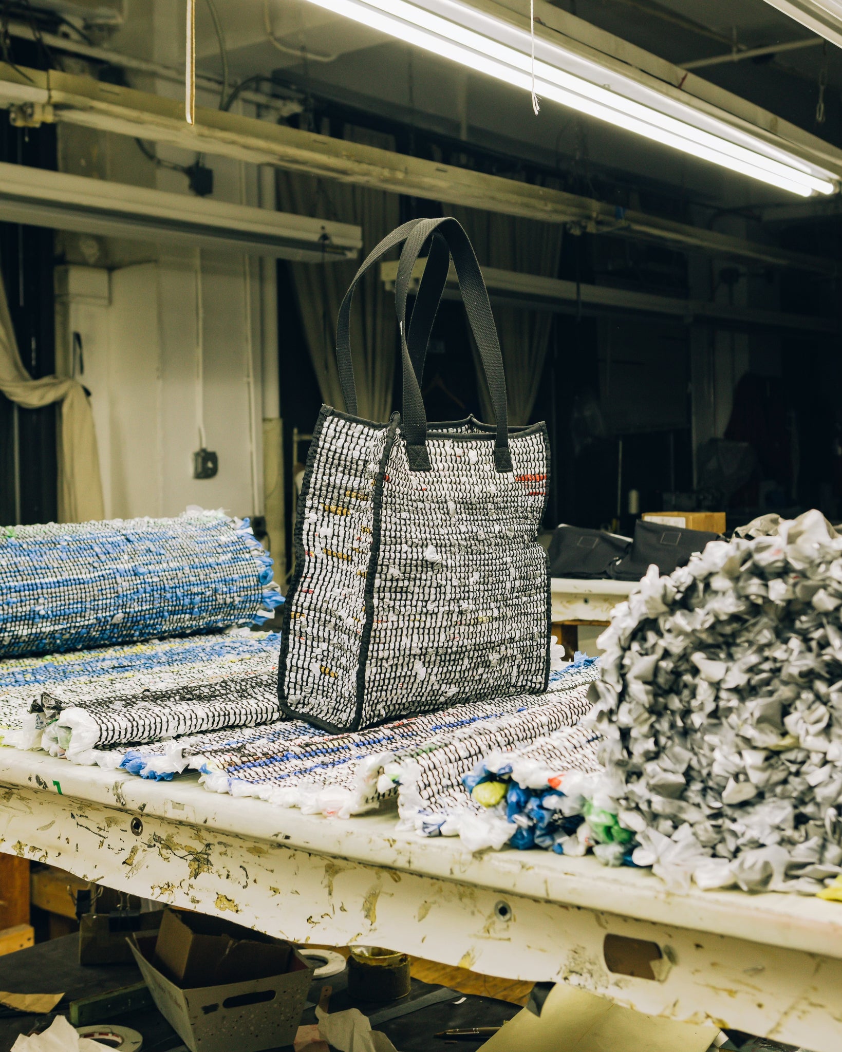 Recycled Tote Bag Made From Plastic Waste 