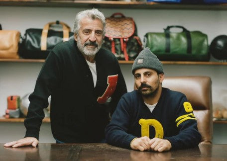 Pierre Dabagh (left) opened his leather working factory, Park Avenue Int’l (PAI), in 1982 shortly after escaping the raging civil war in his home country of Lebanon. PAI is now the last remaining factory of its size and capacity in NYC’s historic Garment 